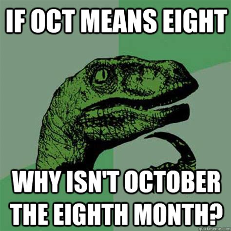 why isn't october the 8th month